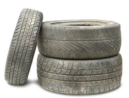 Worn Tires
