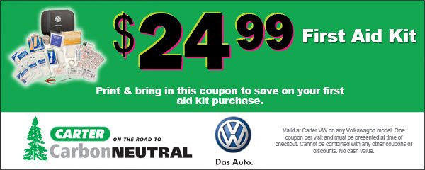 Volkswagen First Aid Kit Seattle