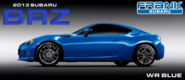 Pre-Order the new 2013 Subaru BRZ Sports Coupe from Frank Subaru! 2013 Subaru BRZ Sports Car in San Diego, CA