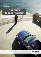Download a 2013 Subaru Legacy Brochure here! 2013 Subaru Legacy Sports Coupe Digital Brochure Download