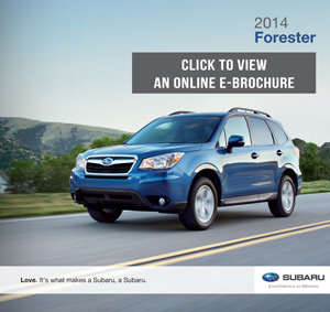 Download a 2014 Subaru Forester Brochure