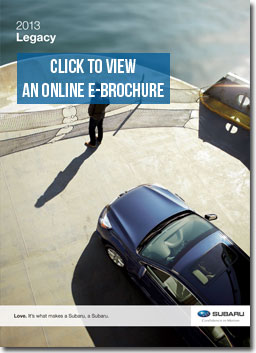 2013 Subaru Legacy Online Brochure, Hermosa Beach, California