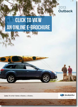 2013 Subaru Outback Online Brochure, Hermosa Beach, California