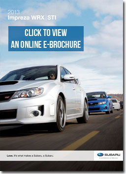 2013 Subaru Impreza WRX / STi Online Brochure, Hermosa Beach, California