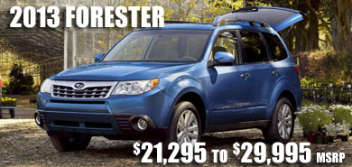 2013 Subaru Forester at Subaru Pacific, Hermosa Beach, Los Angeles, Torrance, Long Beach, Santa Monica, California