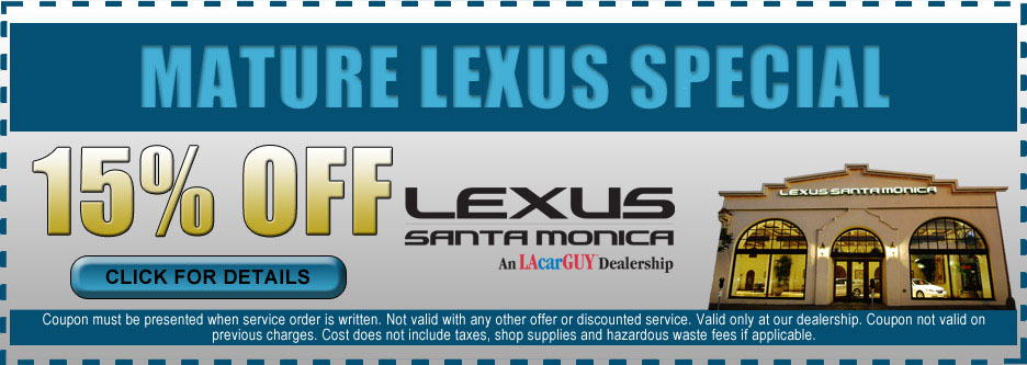 Mature Lexus Service Special Los Angeles Mature Lexus Service Special Los Angeles