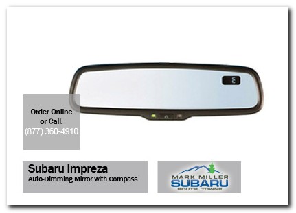 Sandy, subaru, auto-dimming mirror, compass, impreza, accessories, parts, specials