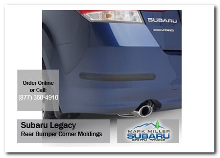 Sandy, subaru, bumper corner moldings, legacy, accessories, parts, specials