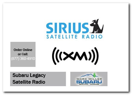 Sandy, subaru, xm, sirius, satellite radio, extended, legacy, accessories, parts, specials