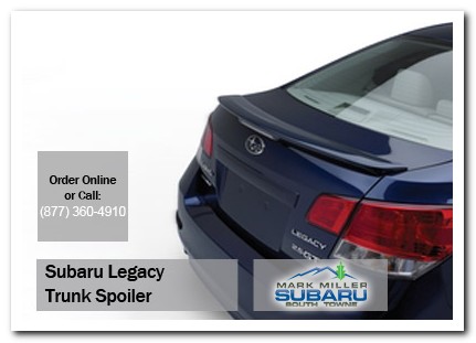 Sandy, subaru, trunk spoiler, legacy, accessories, parts, specials