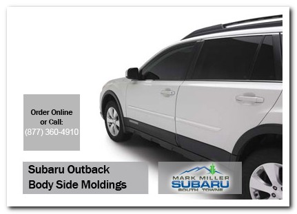 Sandy, subaru, body side moldings, outback, accessories, parts, specials