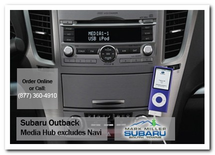 Sandy, subaru, media hub, excludes navi, outback, accessories, parts, specials
