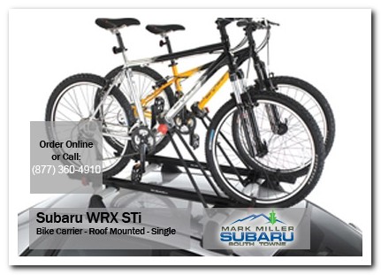 Sandy, subaru, bike carrier, roof mounted bike, wrx / sti, accessories, parts, specials