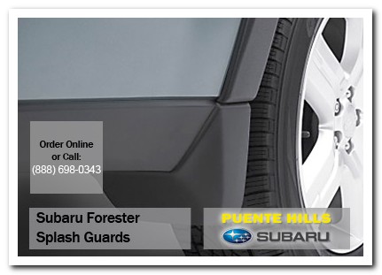 Medford, subaru, splash guards, forester, accessories, parts, specials