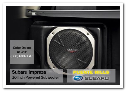 Medford, subaru, subwoofer, 10 inch, impreza, accessories, parts, specials