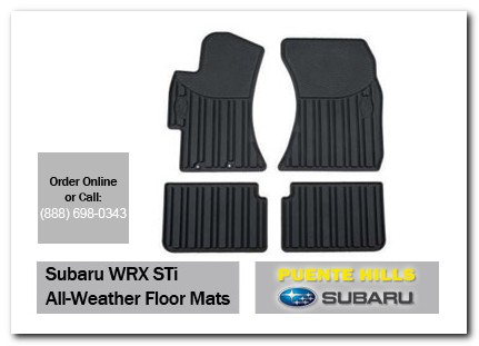 Medford, subaru, all weather floor mats, wrx / sti, accessories, parts, specials