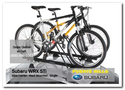 Medford, subaru, bike carrier, roof mounted bike, wrx / sti, accessories, parts, specials