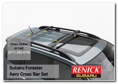 Los Angeles, subaru, cross bar aero set, forester, accessories, parts, specials