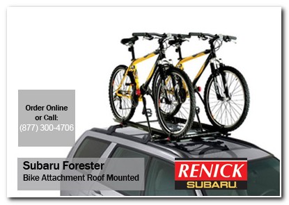 Los Angeles, subaru, bike carrier, roof mounted, forester, accessories, parts, specials
