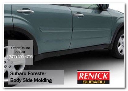 Los Angeles, subaru, body side moldings, forester, accessories, parts, &nbsp;specials