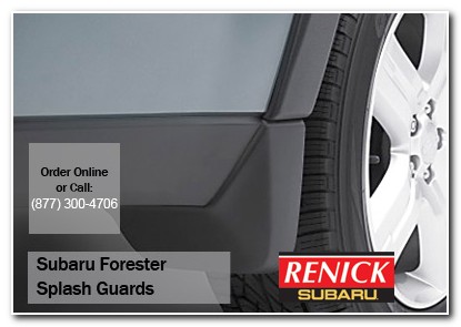 Los Angeles, subaru, splash guards, forester, accessories, parts, specials