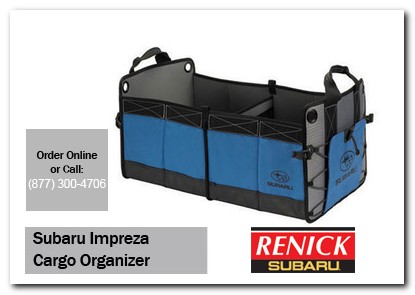 Los Angeles, subaru, cargo organizer, impreza, accessories, parts, specials