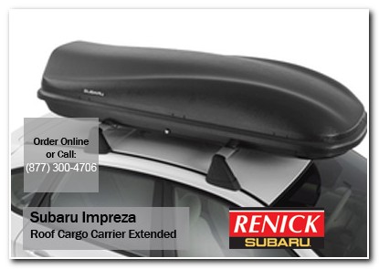 Los Angeles, subaru, roof cargo carrier, extended, impreza, accessories, parts, specials