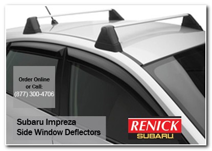 Los Angeles, subaru, side window deflectors, impreza, accessories, parts, specials