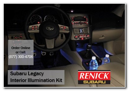 Los Angeles, subaru, interior illumination kit , legacy, accessories, parts, specials