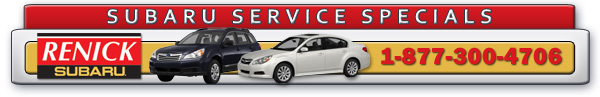 subaru service 
specials los angeles