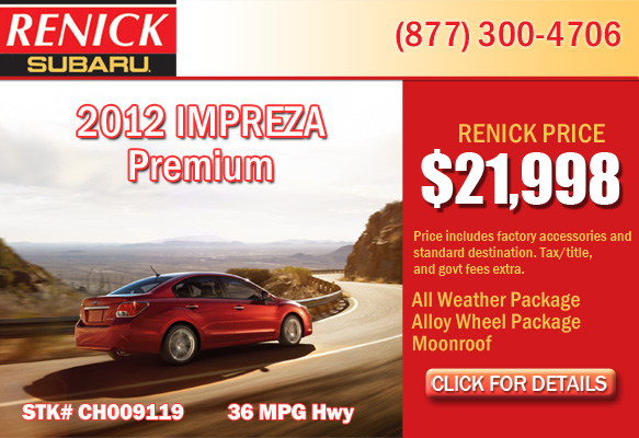 2012 Subaru Impreza Special Los Angeles