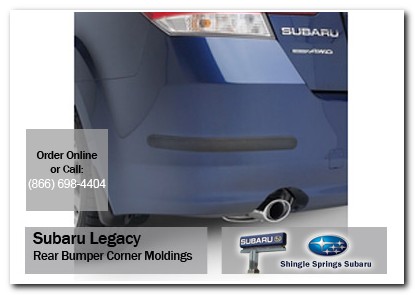 Sacramento, subaru, bumper corner moldings, legacy, accessories, parts, specials