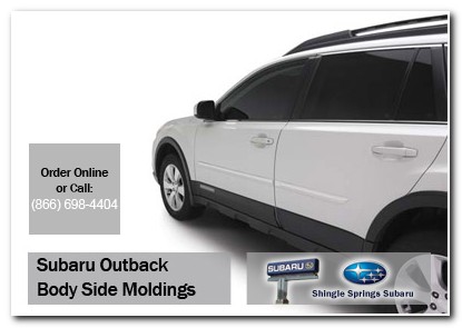 Sacramento, subaru, body side moldings, outback, accessories, parts, specials