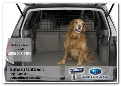 Sacramento, subaru, dog guard, compartment separator, outback, accessories, parts, specials