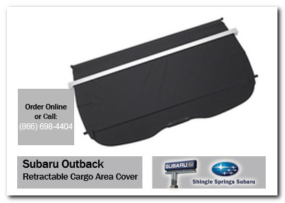 Sacramento, subaru, retractable, luggage cargo cover, outback, accessories, parts, specials