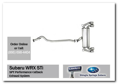 Sacramento, subaru, spt performance catback exhaust system, wrx /&nbsp; sti, accessories, parts, specials