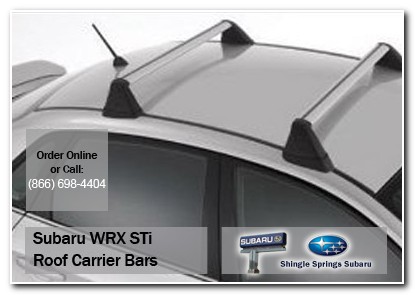 Sacramento, subaru, roof carrier bars, wrx / sti, accessories, parts, specials
