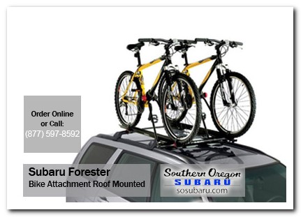 Medford, subaru, bike carrier, roof mounted, forester, accessories, parts, specials