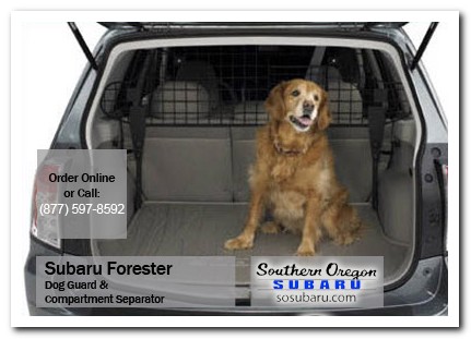 Medford, subaru, dog guard, compartment separator, forester, accessories, parts, specials