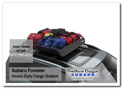 Medford, subaru, heavy duty, cargo basket, forester, accessories, parts, specials