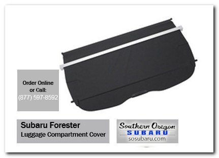 Medford, subaru, luggage compartment cover, forester, accessories, parts, specials