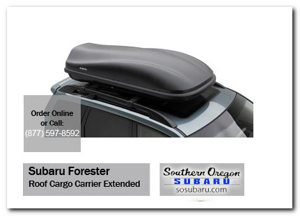 Medford, subaru, roof cargo carrier, extended, forester, accessories, parts, specials