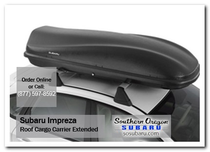Medford, subaru, roof cargo carrier, extended, impreza, accessories, parts, specials
