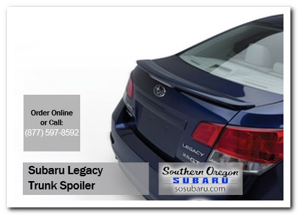 Medford, subaru, trunk spoiler, legacy, accessories, parts, specials