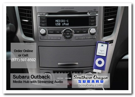 Medford, subaru, media hub, straming audio , outback, accessories, parts, specials