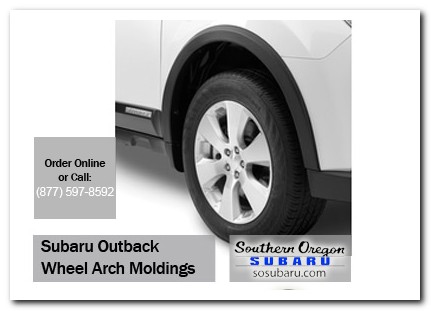 Medford, subaru, wheel moldings, outback, accessories, parts, specials