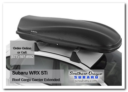 Medford, subaru, roof cargo carrier, extended, wrx / sti, accessories, parts, specials