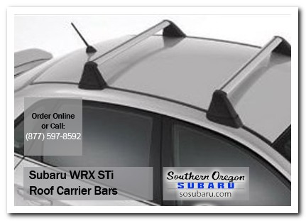 Medford, subaru, roof carrier bars, wrx / sti, accessories, parts, specials