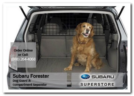 Chandler, subaru, dog guard, compartment separator, forester, accessories, parts, specials