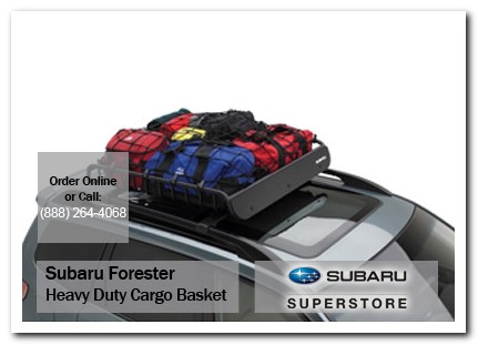 Chandler, subaru, heavy duty, cargo basket, forester, accessories, parts, specials